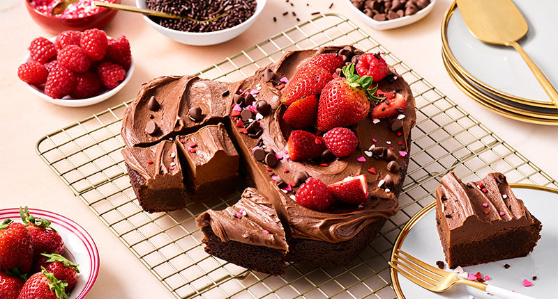 Frosted Fudge Brownies