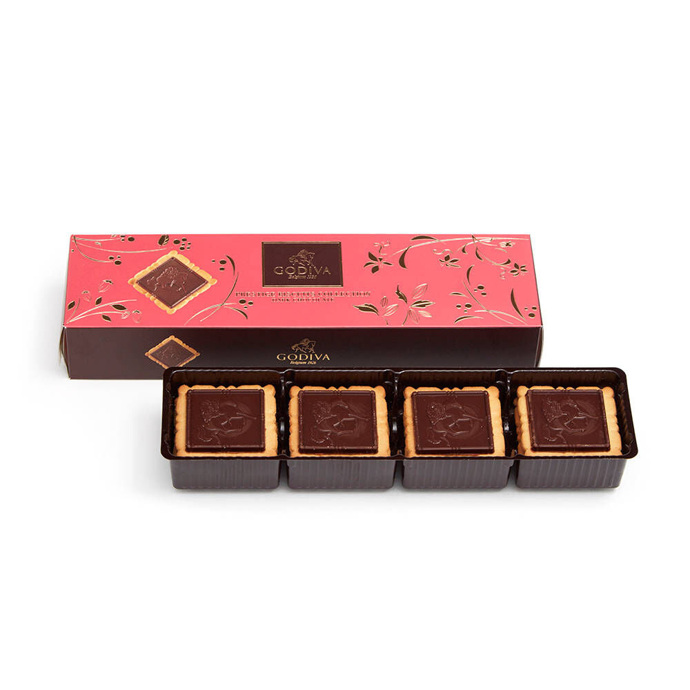 Lady Godiva Dark Chocolate Biscuits, 12 pc.