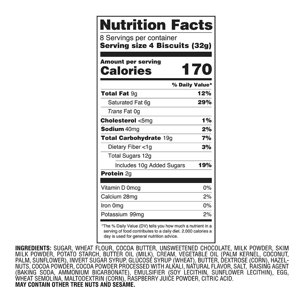 Assorted Chocolate Biscuit Gift Box, 32 pc.