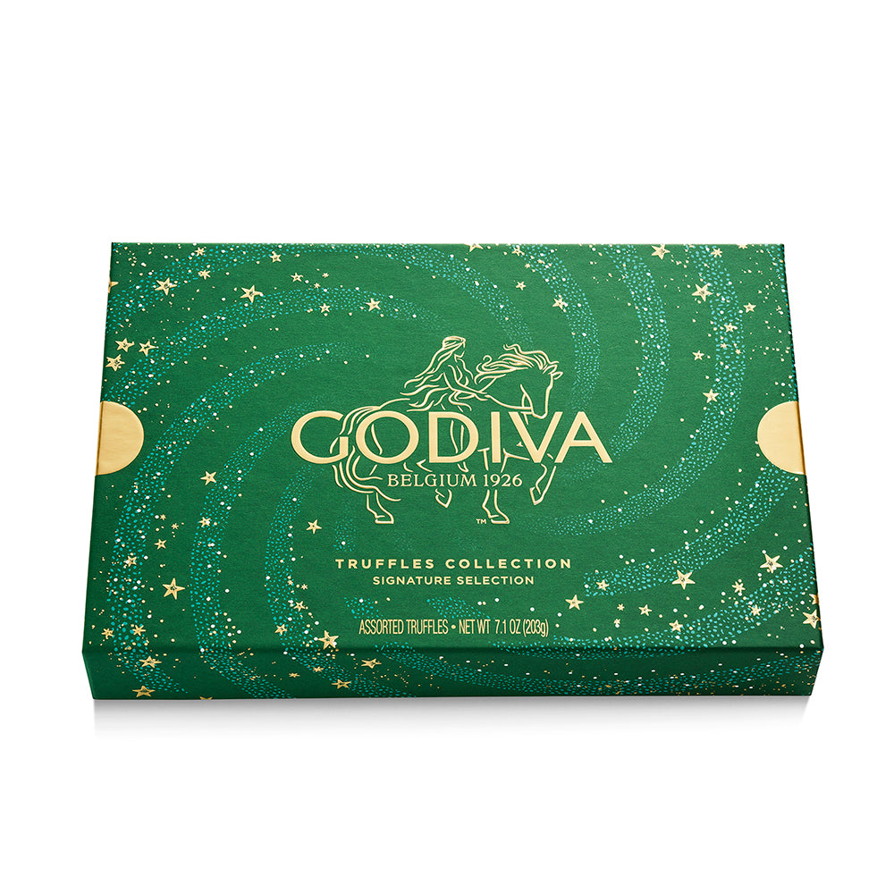 Signature Chocolate Truffles Gift Box, Holiday Edition, 15pc.