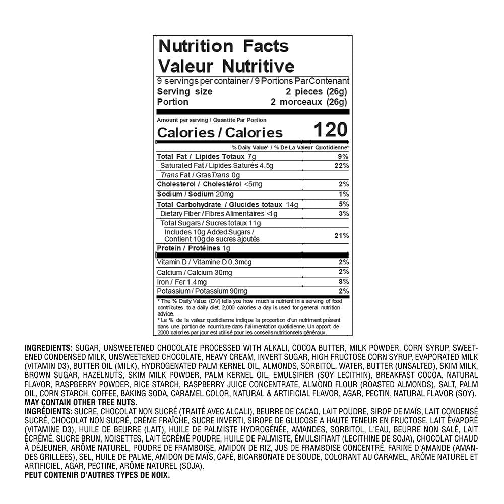 Assorted Chocolate Gold Gift Box, Gold Ribbon, 18 pc.