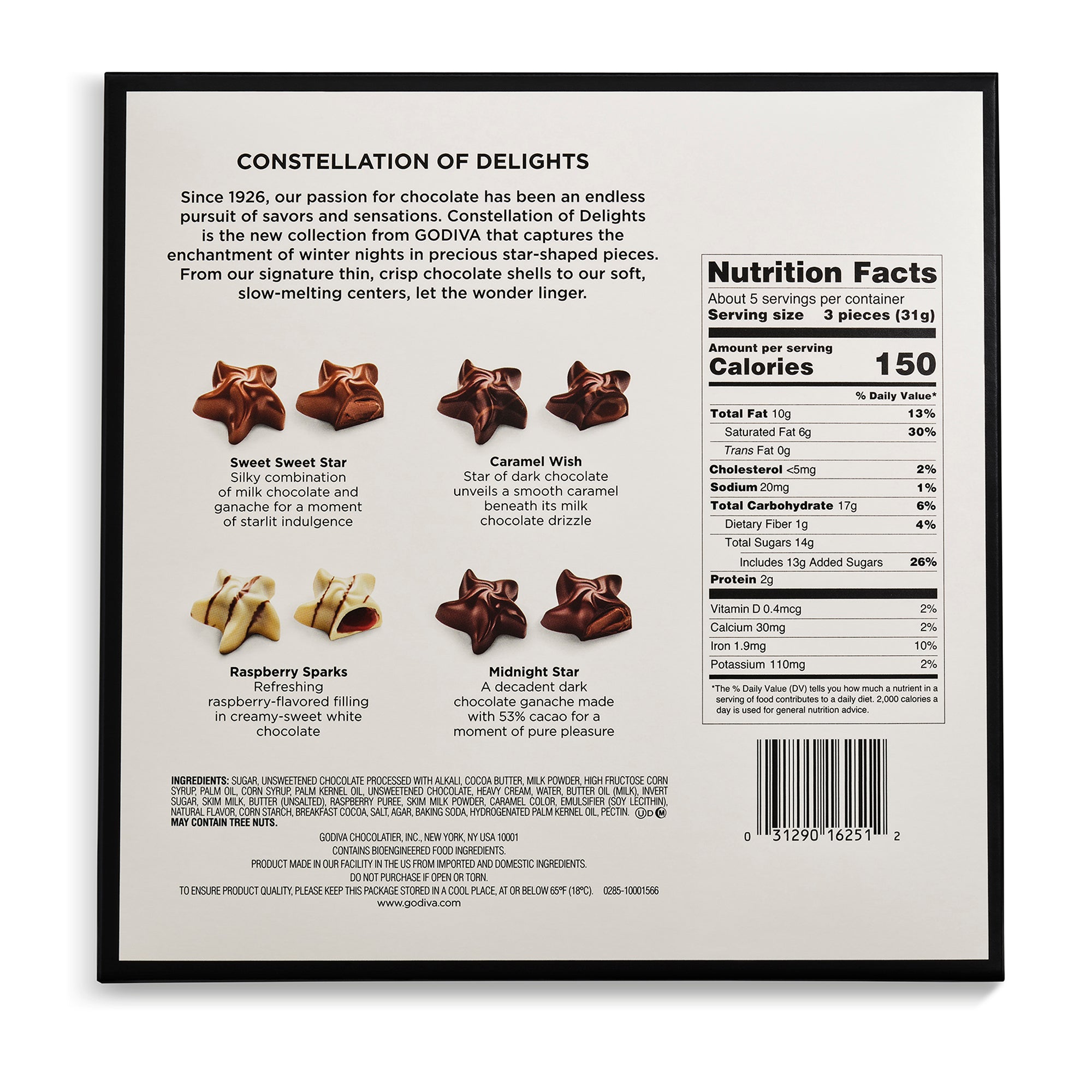 Assorted Holiday Stars Gift Box, 16pc.