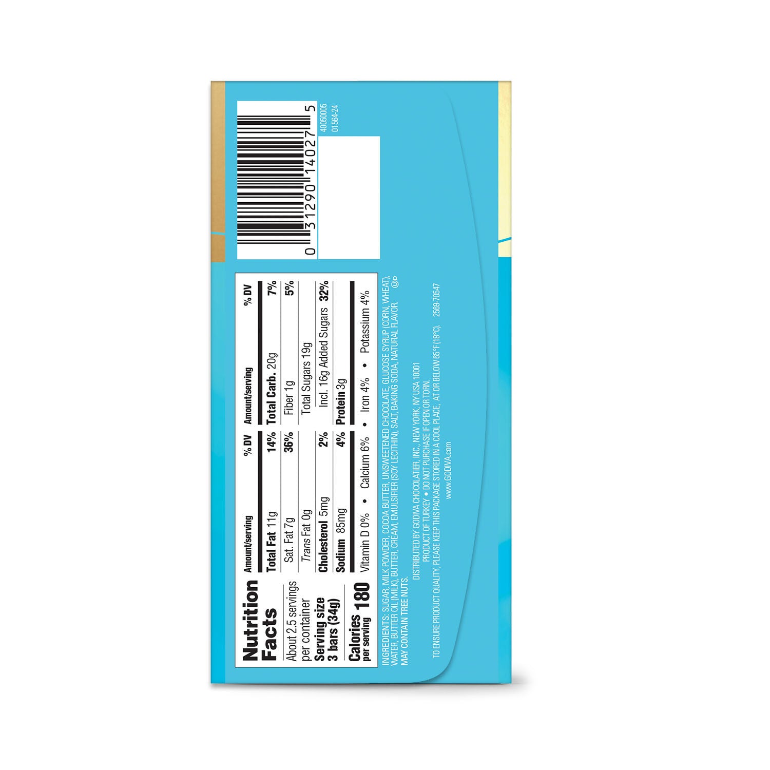 Signature Salted Caramel Milk Chocolate Mini Bars, Set of 12