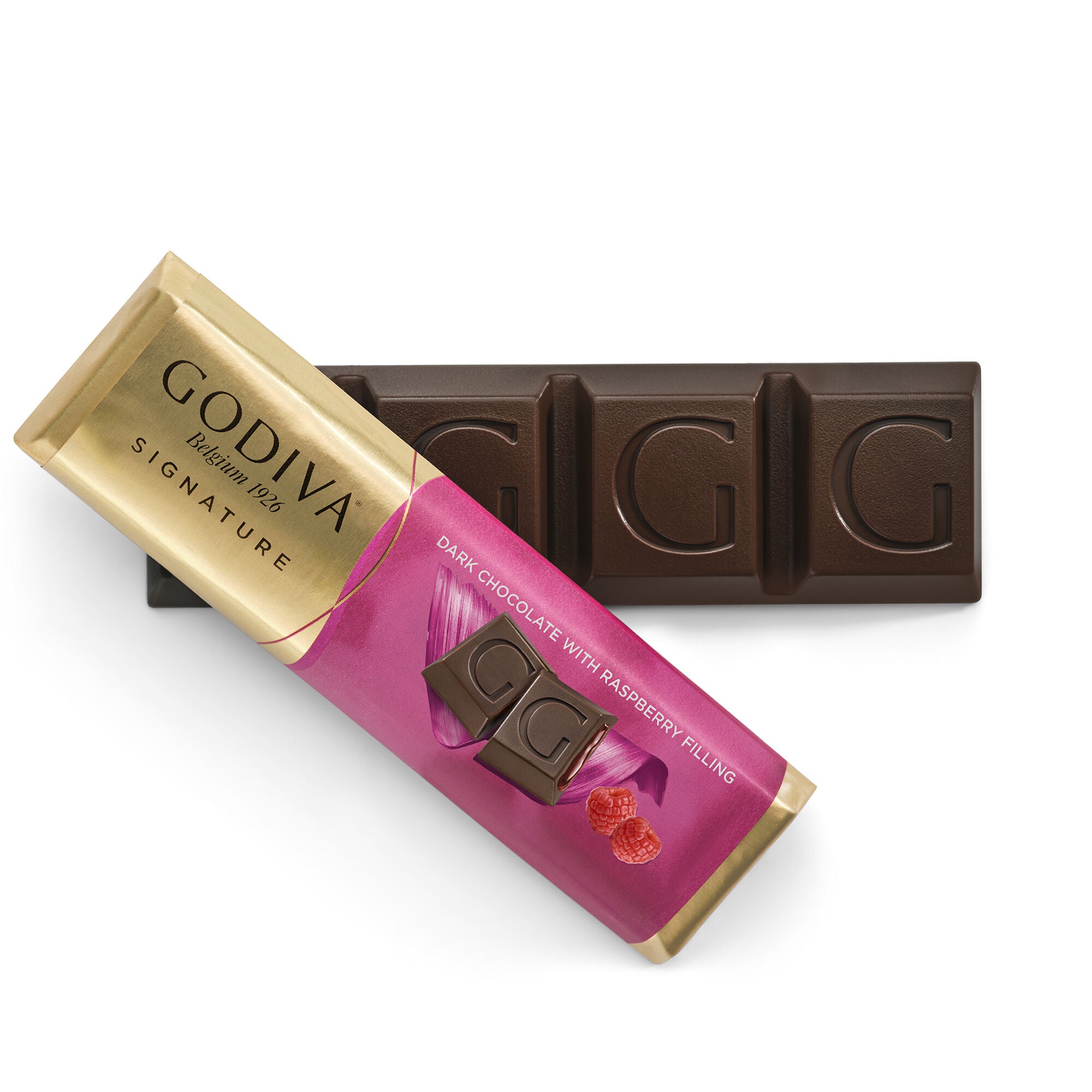 Dark Chocolate Raspberry Bar, Pack of 24