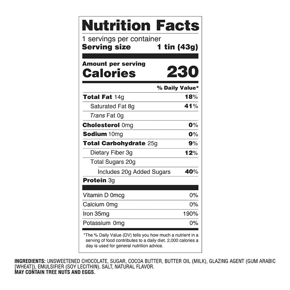 Dark Chocolate Pearls with Mint, Set of 18