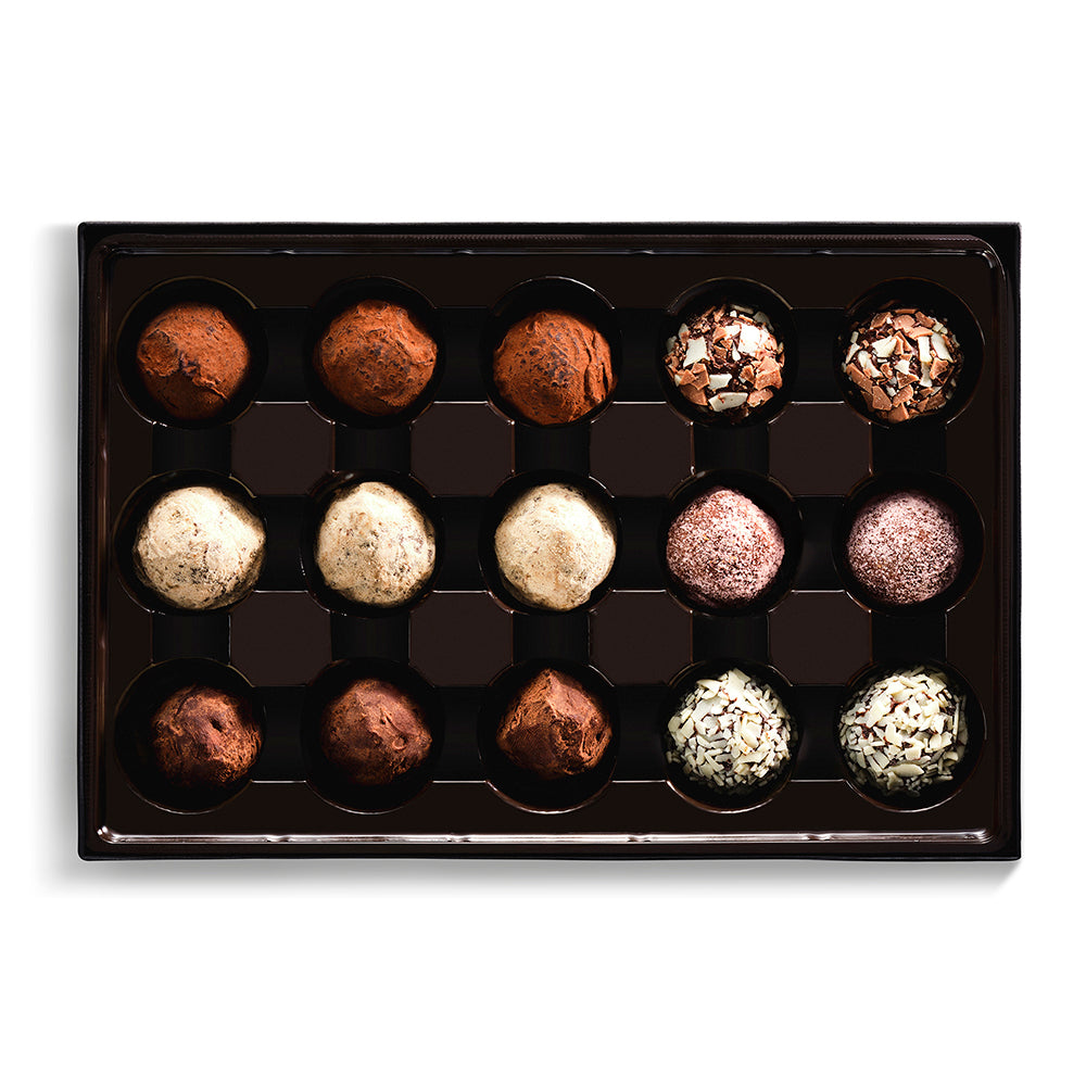 Signature Chocolate Truffles Gift Box, Holiday Edition, 15pc.