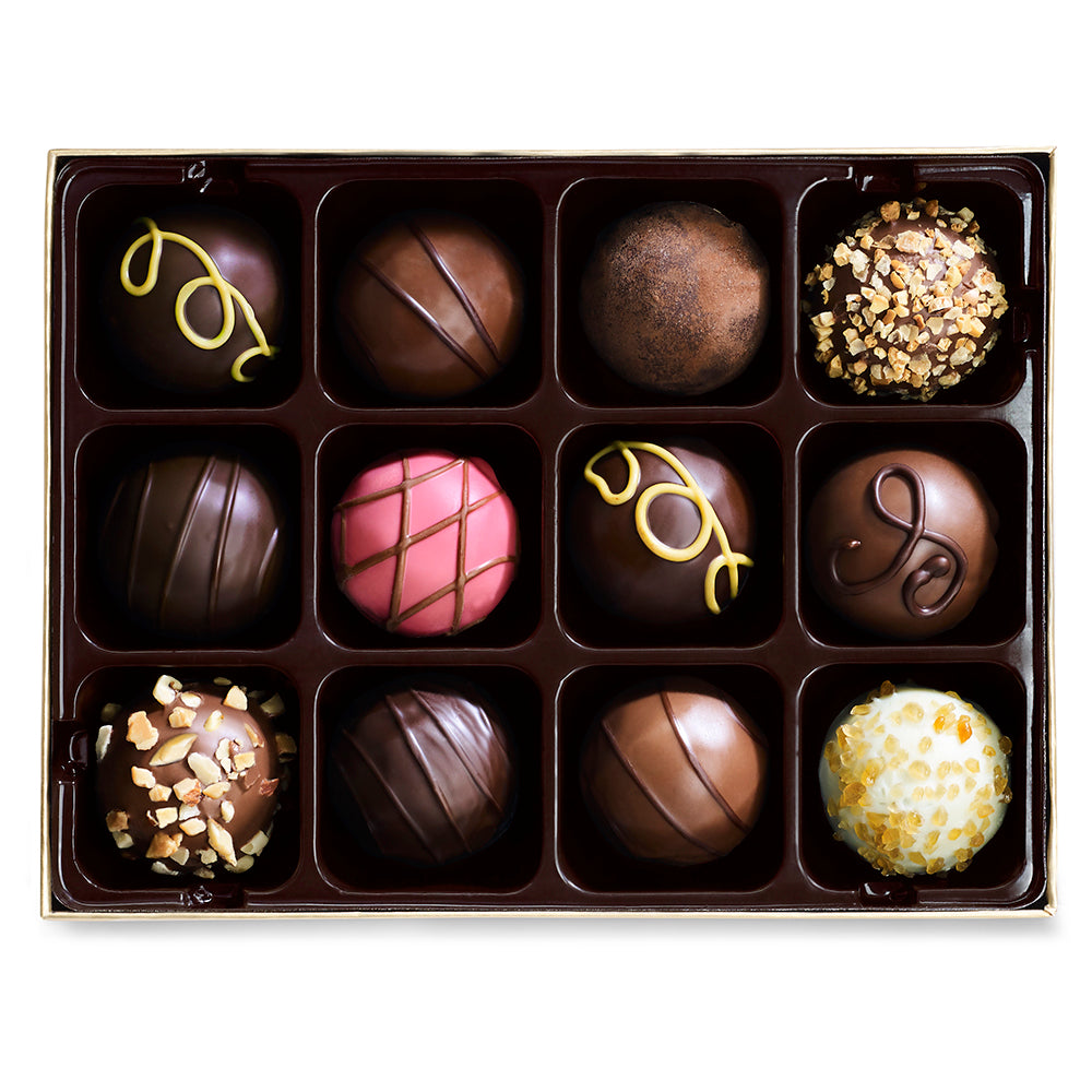 Signature Chocolate Truffles Gift Box, 12 pc.