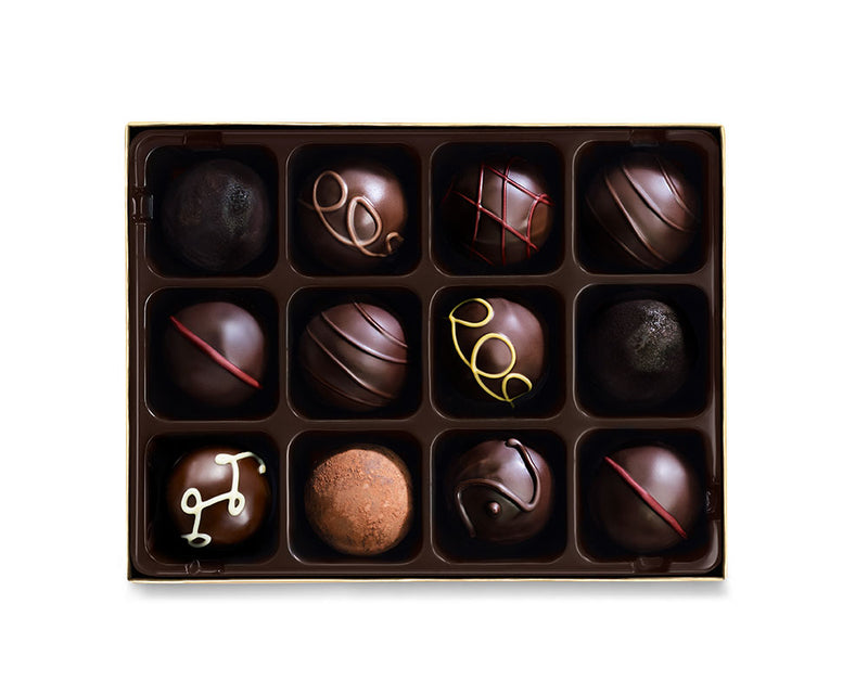 Dark Chocolate Truffles, 12 pc.