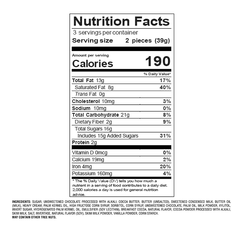 Dark Decadence Truffle Flight, 6 pc.