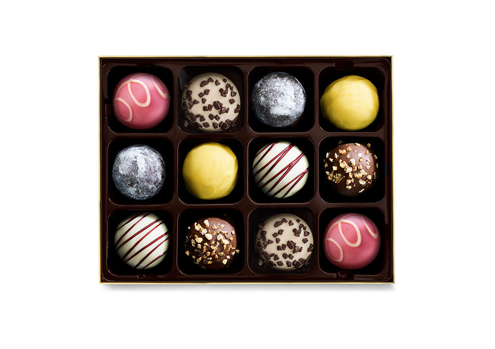 Happy Birthday Truffles Gift Box, 12pc.