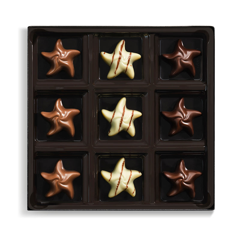 Assorted Holiday Stars Gift Box, 9pc.