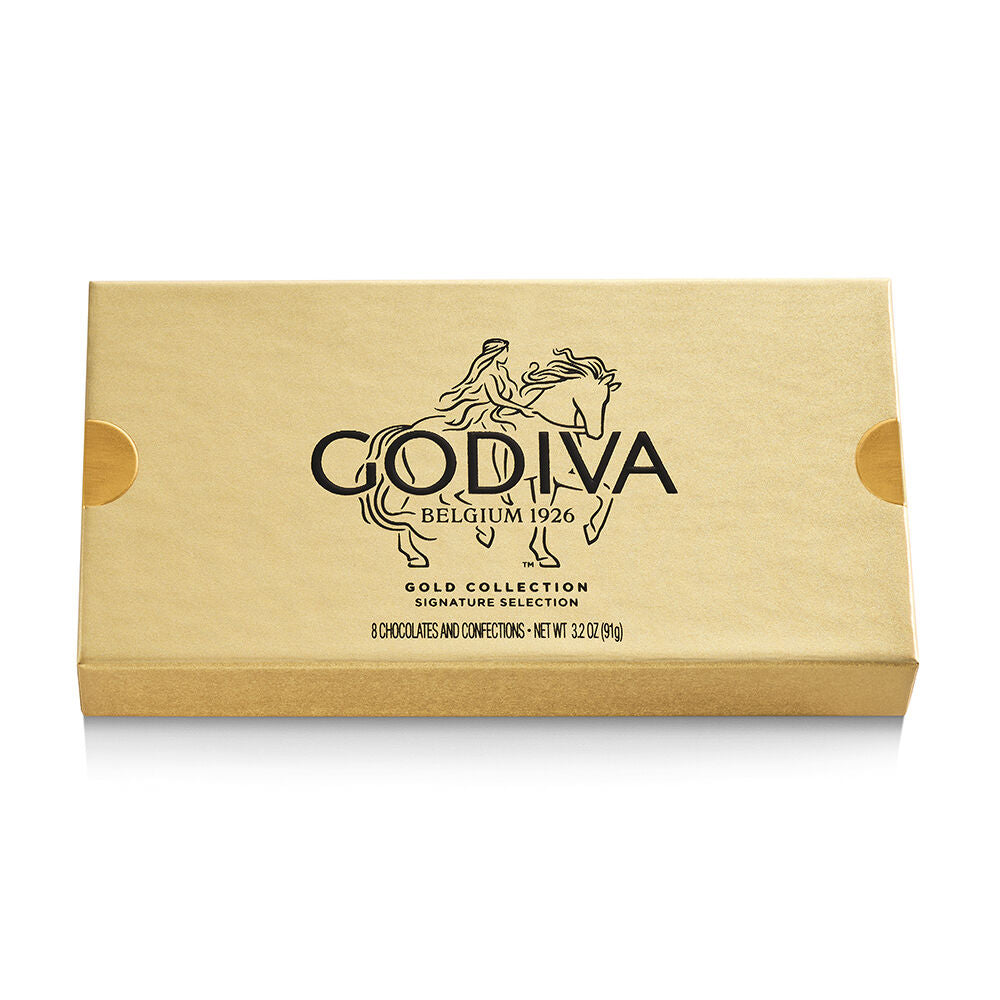 Assorted Chocolate Gold Gift Box, 8pc.