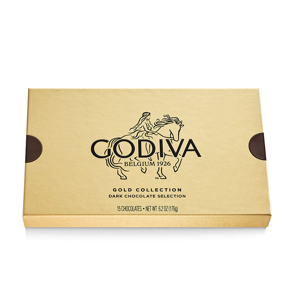 Dark Chocolate Gold Gift Box, 15pc.