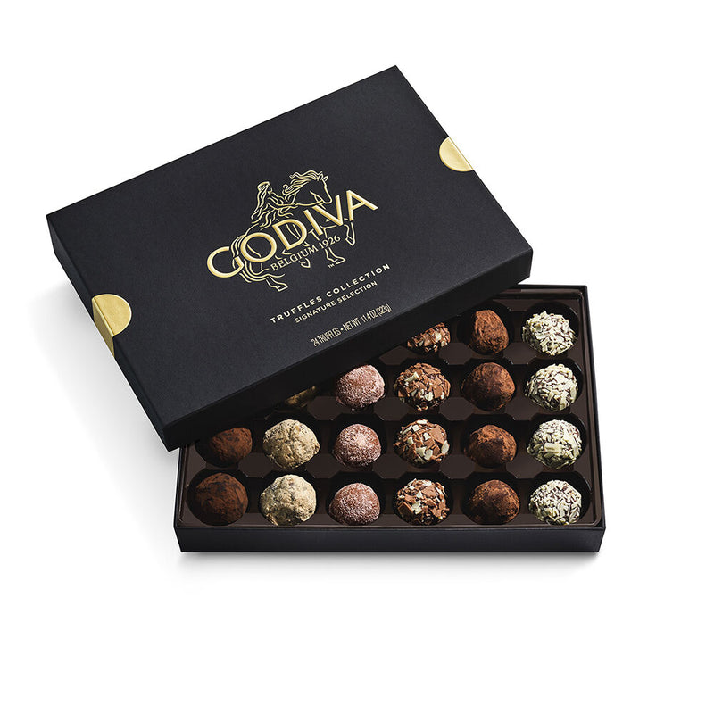 Signature Chocolate Truffles Gift Box, 24pc.