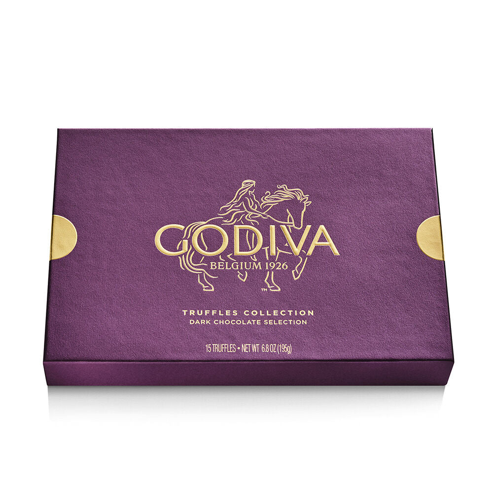 Dark Chocolate Truffles Gift Box, 15pc.