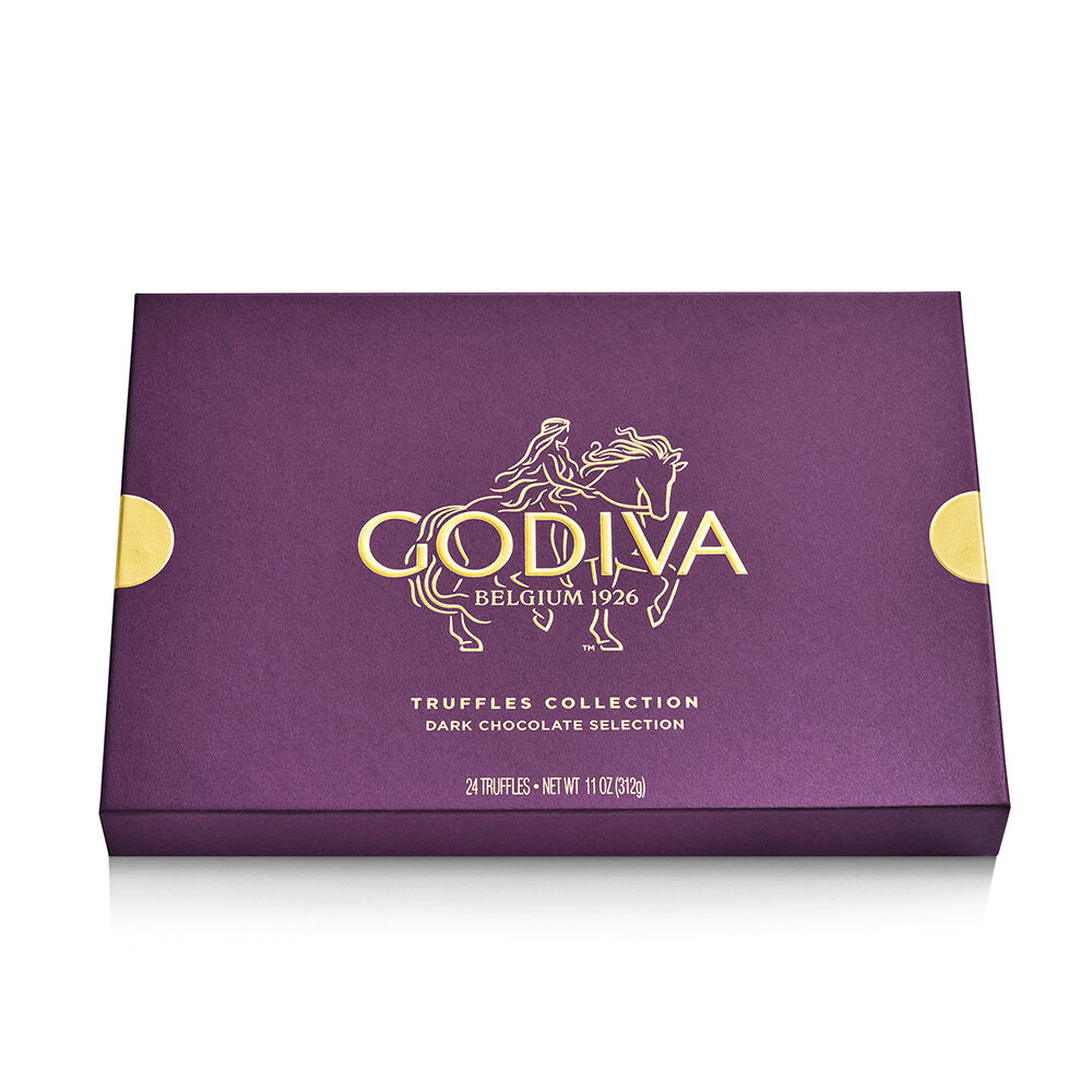 Dark Chocolate Truffles Gift Box, 24pc.