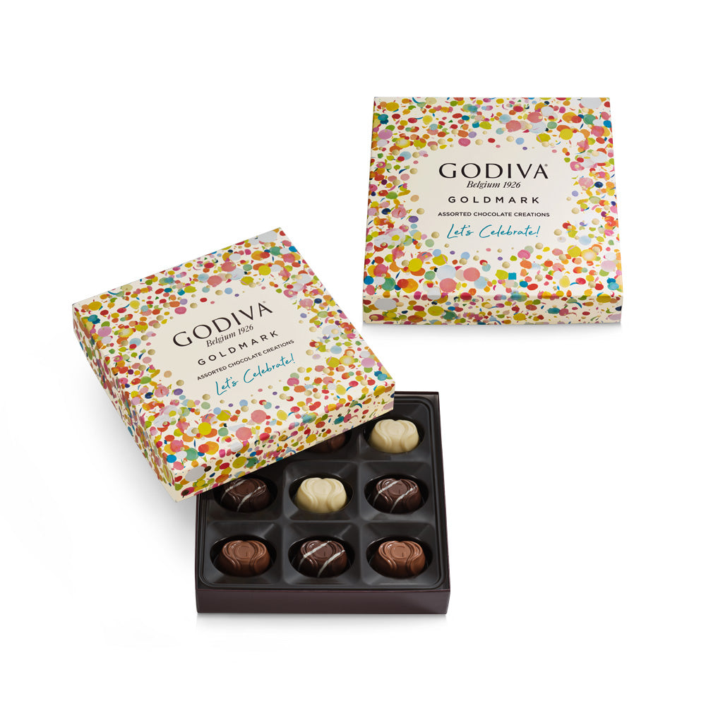 Assorted Cake Inspired Chocolates Gift Set, 9pc each