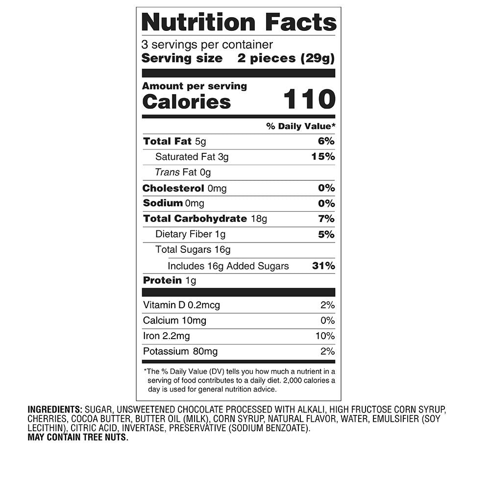 Dark Chocolate Cherry Cordials, 6 pc.