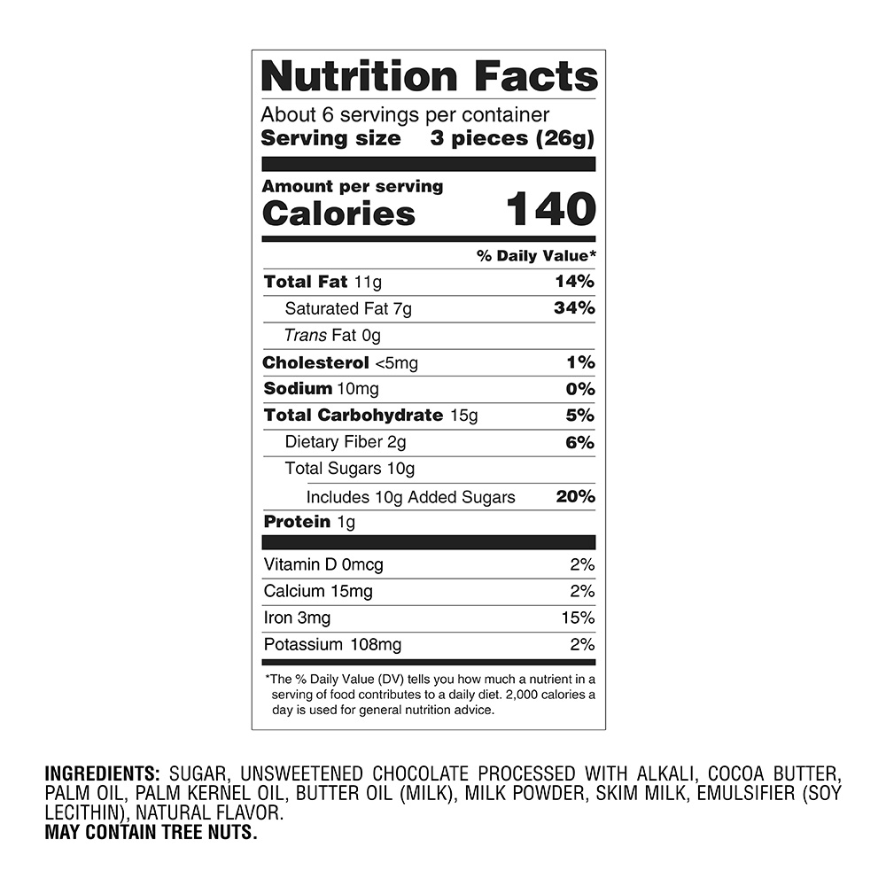 Godiva Masterpieces, Dark Chocolate Ganache Hearts, Set of 6