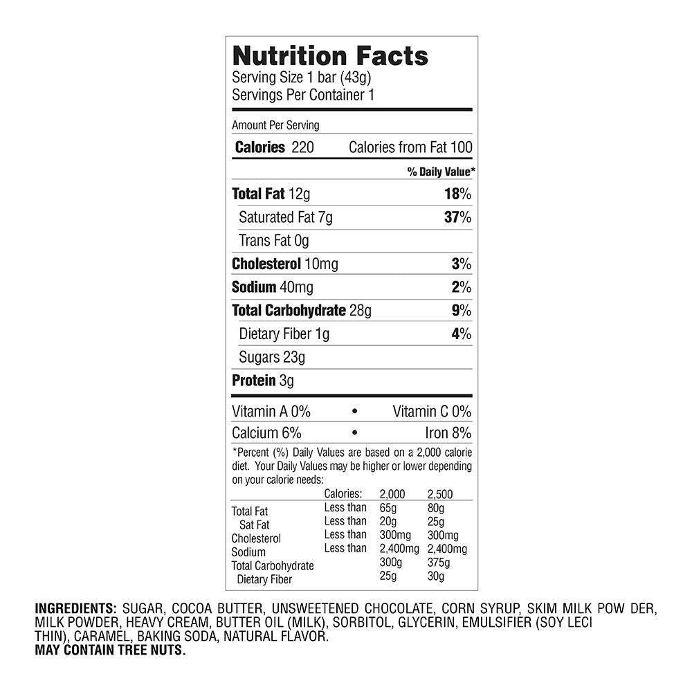 Milk Chocolate Caramel Bar, Pack of 24