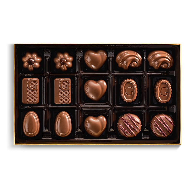 Milk Chocolate Gold Gift Box, 15pc.