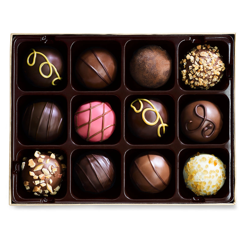 Signature Chocolate Truffles Gift Box, 12 pc.